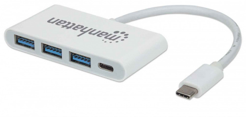 Manhattan Hub USB-C - USB-A 3.0, USB-C, 5 Gbit/s  