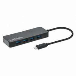 Manhattan Hub USB-C - USB-A 3.1, 5 Gbit/s  