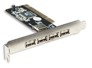 Manhattan Tarjeta PCI de Alta Velocidad con 4 Puertos USB 