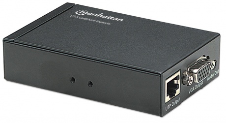Manhattan Extensor de Audio y Video hasta 300m, VGA Cat5/5e/6 