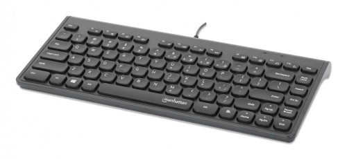 Teclado Manhattan 180702 TKL, Alámbrico, USB, Negro, Español  