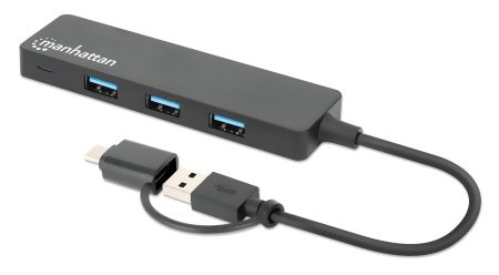 Manhattan Hub USB-C/USB-A - USB-A 3.1, 5 Gbit/s  