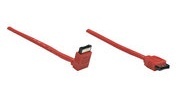 Manhattan Cable SATA Macho - SATA Macho 50cm, Rojo 