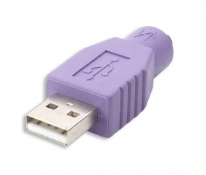 Manhattan Adaptador PS2 - USB, Morado 