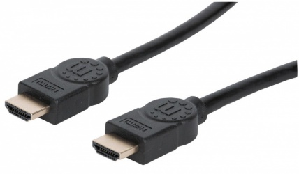 Manhattan Cable HDMI de Ultra Alta Velocidad, HDMI Macho - HDMI Macho, 8K, 60Hz, 3 Metros, Negro 