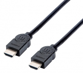 Manhattan Cable HDMI Macho - HDMI Macho, 4K, 30Hz, 1.5 Metros, Negro 