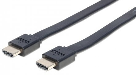 Manhattan Cable HDMI Macho - HDMI Macho, 50cm, Negro 