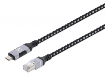 Manhattan Cable RJ-45 Macho - USB-C Macho, 2 Metros 