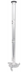 Manhattan Soporte de Techo para Proyector, 13-106cm, hasta 10Kg, Plata 