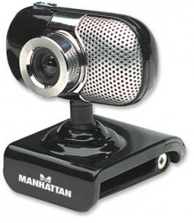 Manhattan Webcam con Micrófono 500 SX, 5MP 