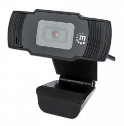 Manhattan Webcam 462006, 2MP, 1920 x 1080 Pixeles, USB 2.0, Negro 