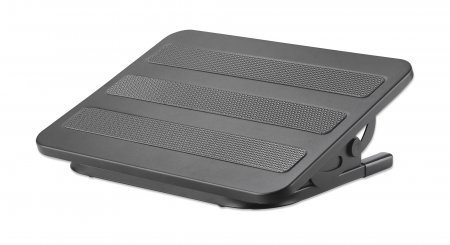 Manhattan Descansa Pies 462198, hasta 20Kg, Antideslizante, Negro 