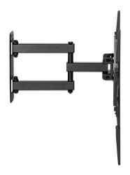 Soporte De Pared Para TV Con Movimiento Completo - 37"-70" - Hasta 35 Kg 3 Puntos De Giro Nedis Tvwm1550bk1