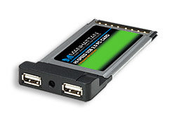 Manhattan Tarjeta PC de Alta Velocidad, Alámbrico, 480 Mbit/s, con 2 Puertos USB 2.0 