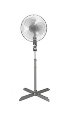 Manhattan Ventilador de Pedestal LP2016, 16'', Gris 