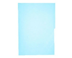 Mapasa Fólder Hot Colors, Paquete de 100 Piezas, Tamaño Carta, Azul 