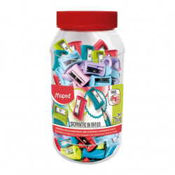 Maped Sacapuntas Manual Vivo, Multicolor, 75 Piezas  