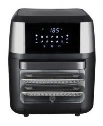 MasterChef Horno Freidora de Aire MK-AFO-12SS, 12L, Negro 