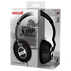 Maxell Audífonos DHP-II, Alámbrico, 3.5mm, Negro 