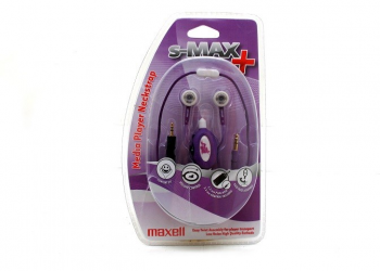 Maxwell Audífonos Intrauriculares MAX 346189 con Control de Volumen, Alámbrico, 3.5mm, Negro 