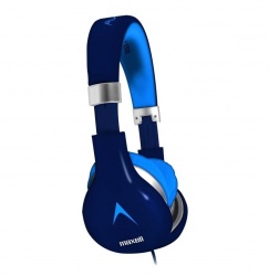 Maxell Audífonos Avio AVI-300, Alámbrico, 3.5mm, Azul 
