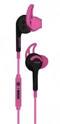 Maxell Audífonos Intrauriculares Pure Fitness, Alámbrico, Rosa 