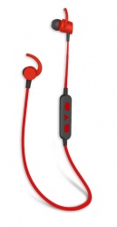 Maxell Audífonos Intrauriculares Solid, Inalámbrico, Bluetooth, Negro/Rojo 
