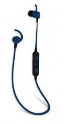 Maxell Audífonos Intrauriculares Solid, Inalámbrico, Bluetooth, Negro/Azul 