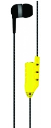 Maxell Audífonos Intrauriculares con Micrófono EB-SHARE, Alámbrico, 3.5mm, Negro/Gris 
