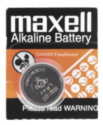 Maxell Pilas de Botón LR44 934348, 1.5V, 1 Pieza 