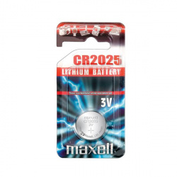Maxell Pila para Reloj BLIS C1 CR2025, 3V, Litio 