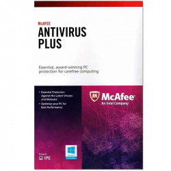 McAfee Antivirus Plus, 1 Dispositivo, 1 Año, Windows 