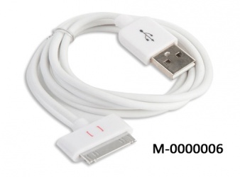 Meebox Cable de Carga USB C Macho - Dock 30-pin Macho, Blanco, para iPhone/iPad 