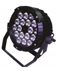 Megaluz Proyector de Luz PAR 18X10 IP65, Rojo/Verde/Azul 
