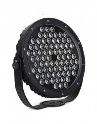 Megaluz Proyector de Luz PAR 78*3 IP65, Automático/DMX/Audio Rítmico, RGBW 