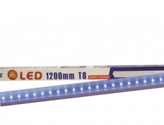 Megaluz Tubo LED, 18W, 6000K, Azul - 10 Piezas 