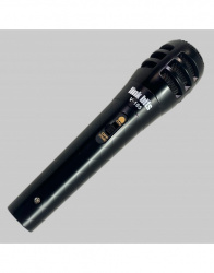 Megaluz Micrófono Dinámico V-105, Alámbrico, Negro 