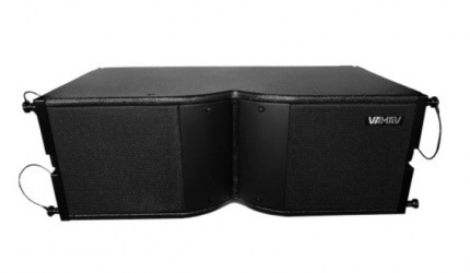 Megaluz Bafle Arreglo Lineal VXT 208, Alámbrico, 500W RMS, Negro 