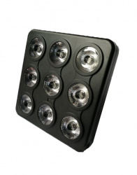 Megaluz Proyector de Luz WALL-9X4, Automático/Audio Rítmico, RGBW 