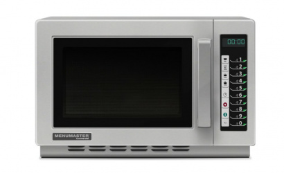 Menumaster Horno de Microondas MCS10TS, 1.2 Pies Cúbicos, 1000W, 34 Litros, Gris ― Leve abolladura en un costado. 