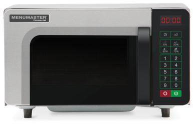 Menumaster Horno de Microondas MMS10TSA, 0.8 Pies Cúbicos, 1000W, 23 Litros, Acero Inoxidable 