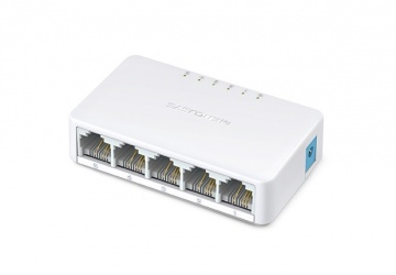 Switch Mercusys Fast Ethernet MS105, 5 Puertos 10/100Mbps, 1Gbit/s - No Administrable 