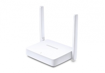 Router Mercusys Ethernet MW301R, Inalámbrico, 300 Mbit/s, 2.40GHz, 2 Antenas Externas de 5dBi 