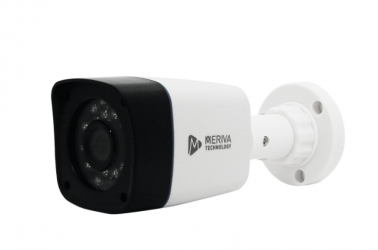 Meriva Technology Cámara CCTV Bullet IR para Interiores/Exteriores M202, Alámbrico, 1920 x 1080 Pixeles, Día/Noche 