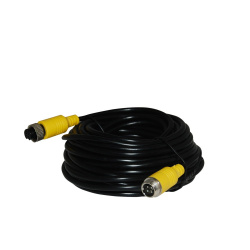 Meriva Technology Cable para Cámara CCTV Series ECO, DIN 4 pin, 10 Metros, Negro 