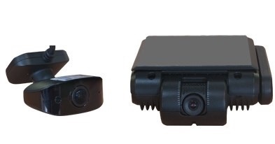 Meriva Technology DVR Móvil de 2 Canales MDC220 con Doble Cámara para 1 SD, max. 128GB, 1x USB 2.0, 1x RJ-45 