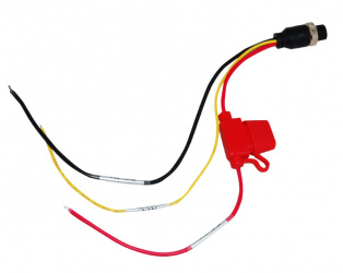 Meriva Technology Cable de Alimentación para DVR Móvil, Multicolor - no Compatible con MDC220/MDC230/MDC240 