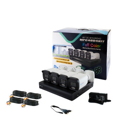 Meriva Technology Kit de Vigilancia MFC4004KIT de 4 Cámaras CCTV Bullet y 4 Canales, con Grabadora 