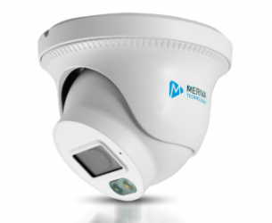 Meriva Technology Cámara de Seguridad IP Domo para Interiores/Exteriores MTD-203D, Alámbrico, 1920x1080 Full HD, Día/Noche 