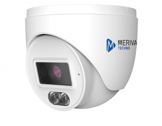 Meriva Technology Cámara de Seguridad IP Domo IR para Interiores/Exteriores MTD-400S4LD, Alámbrico, 2560 x 1440 Pixeles, Día/Noche  